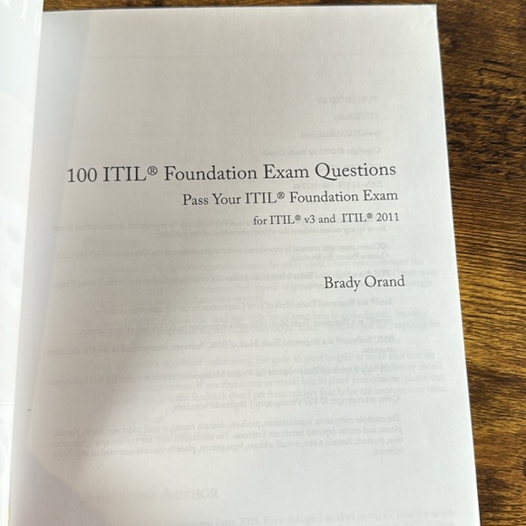 ITIL Foundation Exam Questions Book - Picture 6 of 9